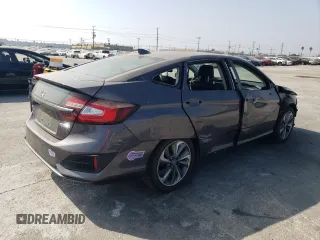 2019 Honda Clarity Plug-In Hybrid with VIN JHMZC5F16KC002203, listed as a Copart auction lot 75704694 with 55,639 mi miles and Salvage Title. Bid and sale history available at carsss.com. Image 3.