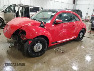 2013 Volkswagen Beetle with VIN 3VWHX7AT6DM681314, listed as a Copart auction lot 44416975 with Not Provided miles and Non Repairable. Bid and sale history available at DreamBid. Image 1.