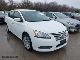 2015 Nissan Sentra S with VIN 3N1AB7AP7FY239291, listed as a IAAI auction lot 41457087 with 120,110 mi miles. Bid and sale history available at carsss.com. Image 1.