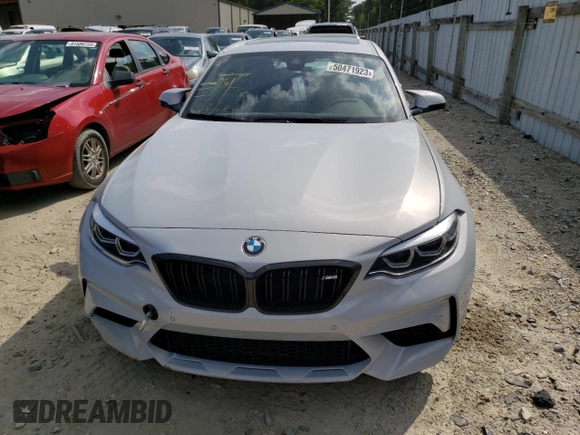 2020 BMW M2 Competition with VIN WBS2U7C0XL7E72294, listed as a Copart auction lot 50471923 with 12,531 mi miles. Bid and sale history available at carsss.com. Image 5.