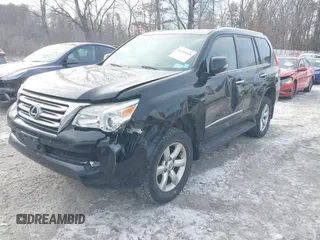 2012 Lexus GX 460 with VIN JTJBM7FX4C5049393, listed as a IAAI auction lot 41315568 with 148,010 mi miles. Bid and sale history available at carsss.com. Image 2.
