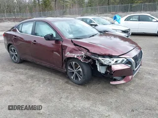 2022 Nissan Sentra SV z VIN 3N1AB8CV0NY241450, wystawiony jako IAAI lot #41877865 z przebiegiem 51 226 mil mil oraz . Historia ofert i sprzedaży dostępna na DreamBid. Obrazek 1.