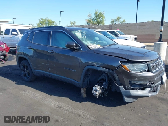 2021 Jeep Compass Altitude z VIN 3C4NJCBB1MT501815, wystawiony jako IAAI lot #42272861 z przebiegiem 53 316 mil mil oraz . Historia ofert i sprzedaży dostępna na DreamBid. Obrazek 6.