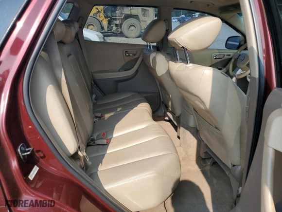 2007 Nissan Murano S with VIN JN8AZ08W47W601376, listed as a Copart auction lot 67046704 with 187,088 mi miles and Salvage Title. Bid and sale history available at carsss.com. Image 10.