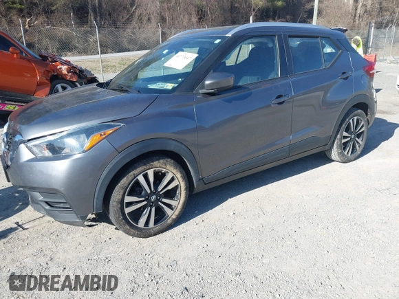 2020 Nissan Kicks SV with VIN 3N1CP5CV2LL518795, listed as a IAAI auction lot 41773647 with 95,924 mi miles and . Bid and sale history available at carsss.com. Image 17.