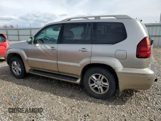 2004 Lexus GX 470 with VIN JTJBT20X840036305, listed as a Copart auction lot 56064085 with 215,194 mi miles and Clean Title. Bid and sale history available at DreamBid. Image 2.