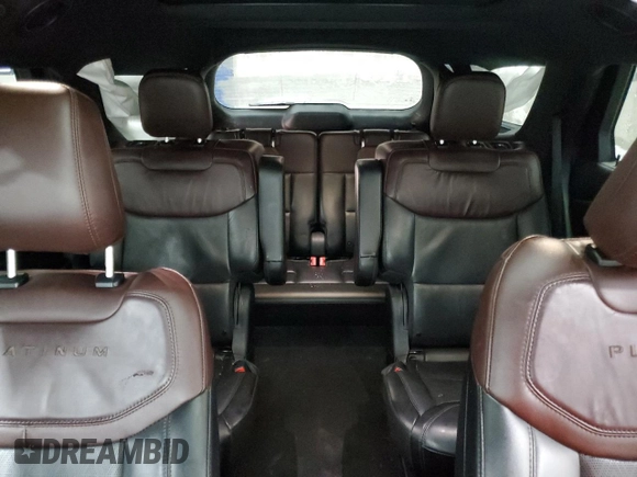 2022 Ford Explorer Platinum with VIN 1FM5K8HC4NGA08755, listed as a Copart auction lot 87959925 with 54,263 mi miles and Salvage Title. Bid and sale history available at carsss.com. Image 10.
