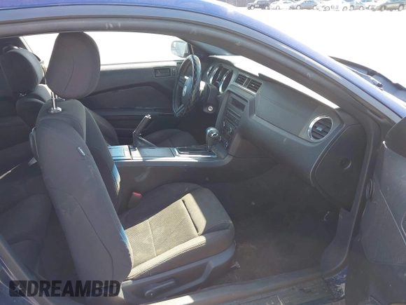 2012 Ford Mustang V6 Premium with VIN 1ZVBP8AM5C5244459, listed as a IAAI auction lot 41920863 with 127,034 mi miles. Bid and sale history available at carsss.com. Image 5.