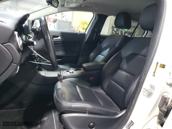 2015 Mercedes-Benz GLA-Class GLA 250 with VIN WDCTG4GB9FJ091659, listed as a Copart auction lot 77541754 with 56,493 mi miles and Salvage Title. Bid and sale history available at carsss.com. Image 7.