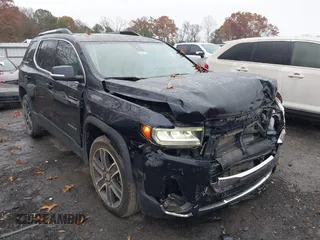 2022 GMC Acadia SLT with VIN 1GKKNMLS1NZ103322, listed as a IAAI auction lot 41033861 with 37,348 mi miles. Bid and sale history available at carsss.com. Image 1.