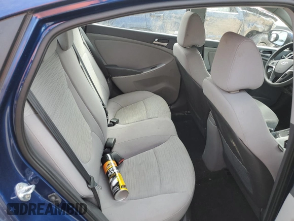 2017 Hyundai Accent SE with VIN KMHCT4AE6HU285003, listed as a Copart auction lot 47580605 with 77,168 mi miles and Salvage Title. Bid and sale history available at carsss.com. Image 10.