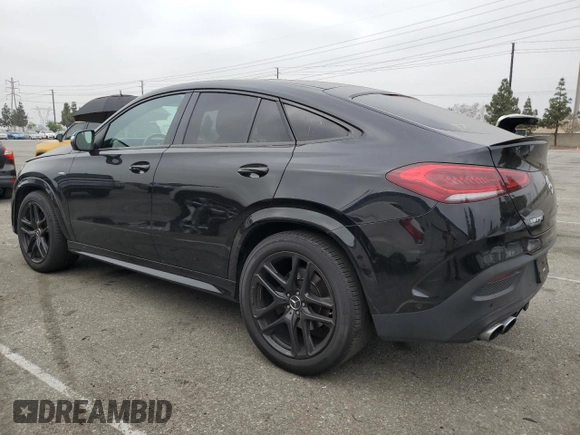 2022 Mercedes-Benz GLE 53 AMG with VIN 4JGFD6BB7NA757149, listed as a Copart auction lot 61650905 with 77,287 mi miles and Clean title. Bid and sale history available at DreamBid. Image 2.