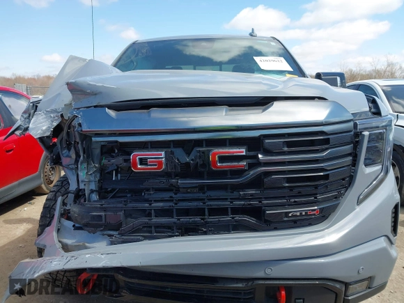 2024 GMC Sierra 1500 AT4 with VIN 1GTUUEE81RZ291215, listed as a IAAI auction lot 42029622 with 25,131 mi miles and . Bid and sale history available at DreamBid. Image 12.