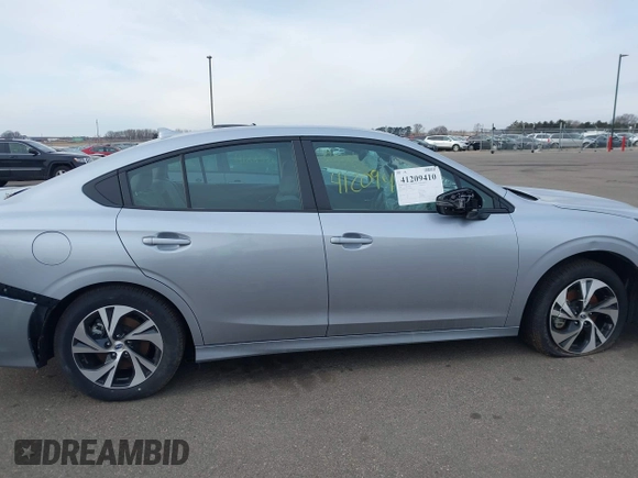 2024 Subaru Legacy Premium with VIN 4S3BWAD61R3005845, listed as a IAAI auction lot 41209410 with 1,732 mi miles and . Bid and sale history available at DreamBid. Image 13.