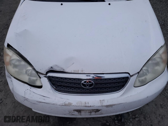 2006 Toyota Corolla CE with VIN JTDBR32E160061746, listed as a Copart auction lot 43189715 with 137,140 mi miles and Salvage Title. Bid and sale history available at DreamBid. Image 11.