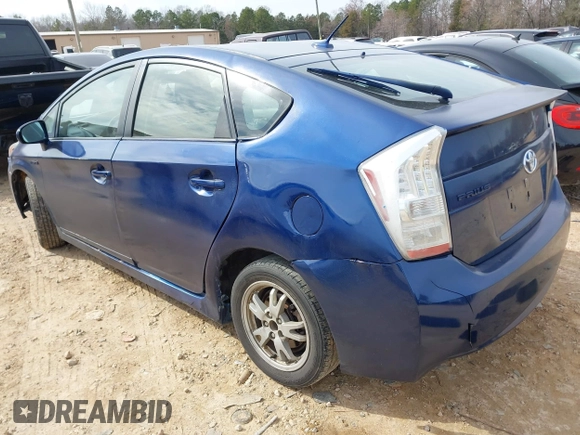 2011 Toyota Prius I with VIN JTDKN3DU4B1364346, listed as a IAAI auction lot 41607932 with 216,801 mi miles and . Bid and sale history available at DreamBid. Image 3.