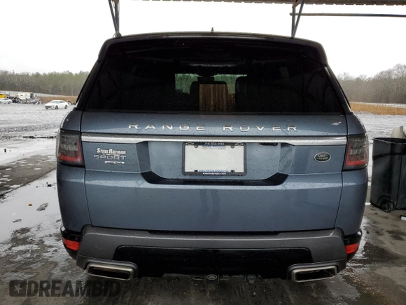 2018 Land Rover Range Rover Sport HSE with VIN SALWR2RK0JA192282, listed as a Copart auction lot 45161685 with 92,654 mi miles and Clean title. Bid and sale history available at DreamBid. Image 6.