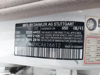 2012 Mercedes-Benz C 250 Sport with VIN WDDGF4HBXCA616612, listed as a IAAI auction lot 41777826 with 140,022 mi miles and . Bid and sale history available at DreamBid. Image 9.
