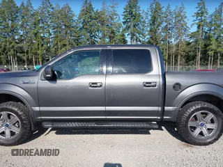 2018 Ford F-150 XL with VIN 1FTEW1E55JFC57989, listed as a IAAI auction lot 42395654 with 55,505 mi miles and . Bid and sale history available at DreamBid. Image 15.