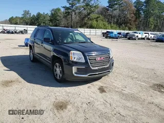 2017 GMC Terrain SLE with VIN 2GKFLTE3XH6226902, listed as a Copart auction lot 43703225 with 47,096 mi miles and Salvage Title. Bid and sale history available at carsss.com. Image 11.