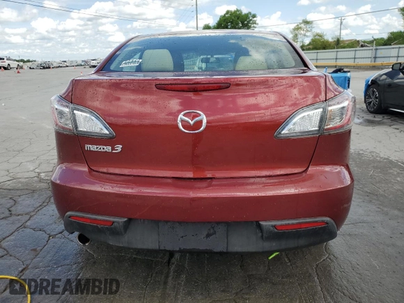 2011 Mazda Mazda3 i Touring with VIN JM1BL1VG2B1394240, listed as a Copart auction lot 54416335 with 122,416 mi miles and Salvage Title. Bid and sale history available at carsss.com. Image 6.