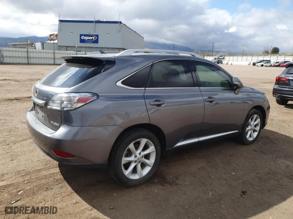 2012 Lexus RX 350 with VIN 2T2ZK1BA6CC086658, listed as a Copart auction lot 51695145 with 191,277 mi miles and Clean Title. Bid and sale history available at carsss.com. Image 3.