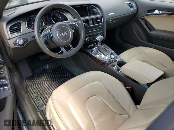 2014 Audi A5 Premium Plus z VIN WAULFAFH2EN014469, wystawiony jako Copart lot #55286105 z przebiegiem 83 532 mil mil oraz Szkoda całkowita • Salvage title. Historia ofert i sprzedaży dostępna na DreamBid. Obrazek 8.