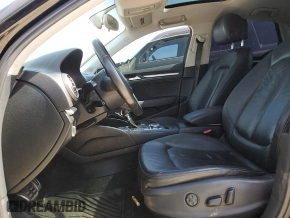 2015 Audi A3 1.8T Premium with VIN WAUACGFF3F1005693, listed as a Copart auction lot 53287873 with 129,942 mi miles. Bid and sale history available at carsss.com. Image 7.