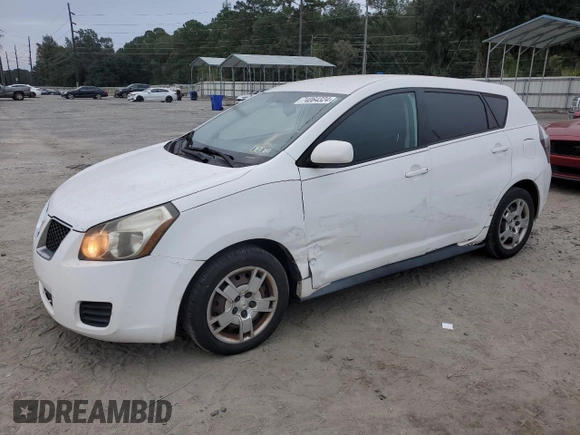 2009 Pontiac Vibe w/1SB with VIN 5Y2SP67039Z426853, listed as a Copart auction lot 74064324 with 97,445 mi miles and Salvage Title. Bid and sale history available at carsss.com. Image 1.