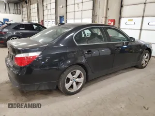 2007 BMW 5 Series 530xi with VIN WBANF73537CU22743, listed as a Copart auction lot 51492785 with 169,366 mi miles and Non Repairable. Bid and sale history available at carsss.com. Image 3.