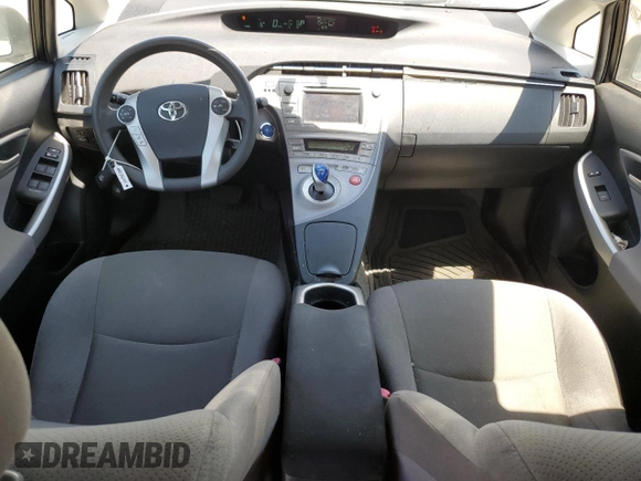 2013 Toyota Prius One with VIN JTDKN3DUXD1687268, listed as a Copart auction lot 60276205 with 106,051 mi miles and Salvage title. Bid and sale history available at DreamBid. Image 8.