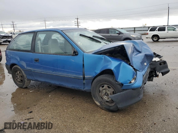1993 Geo Metro z VIN 2C1MR2469P6741540, wystawiony jako Copart lot #86324854 z przebiegiem 370 099 mil mil oraz Szkody całkowita. Historia ofert i sprzedaży dostępna na DreamBid. Obrazek 4.