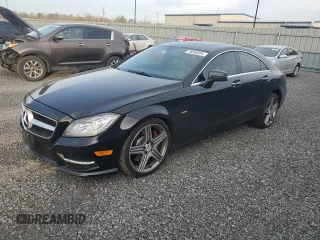 2012 Mercedes-Benz CLS-Class CLS 550 with VIN WDDLJ9BB0CA025546, listed as a Copart auction lot 78034204 with 220,475 mi miles and Clean Title. Bid and sale history available at carsss.com. Image 1.