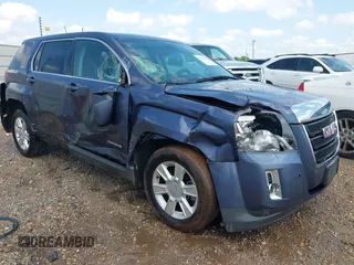 2013 GMC Terrain SLE with VIN 2GKALMEK4D6308593, listed as a IAAI auction lot 41919374 with 139,051 mi miles. Bid and sale history available at carsss.com. Image 1.