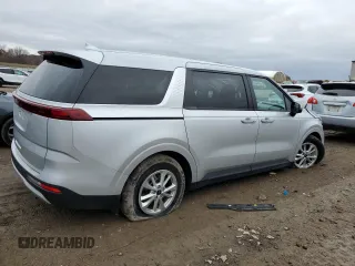 2023 Kia Carnival LX with VIN KNDNB4H31P6214573, listed as a Copart auction lot 80956874 with 38,106 mi miles and Salvage Title. Bid and sale history available at carsss.com. Image 3.