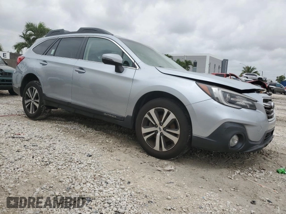 2018 Subaru Outback Limited with VIN 4S4BSANC6J3258403, listed as a Copart auction lot 59709095 with 87,133 mi miles and Clean title. Bid and sale history available at DreamBid. Image 4.