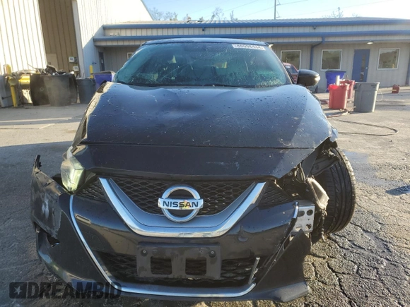 2017 Nissan Maxima SV with VIN 1N4AA6AP8HC413025, listed as a Copart auction lot 86098434 with 125,527 mi miles and Salvage Title. Bid and sale history available at carsss.com. Image 5.