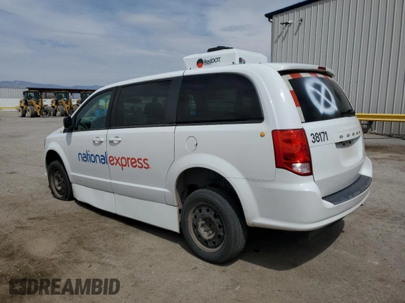2018 Dodge Grand Caravan SE with VIN 2C7WDGBG6JR303702, listed as a Copart auction lot 50820135 with 115,198 mi miles and Clean Title. Bid and sale history available at DreamBid. Image 2.