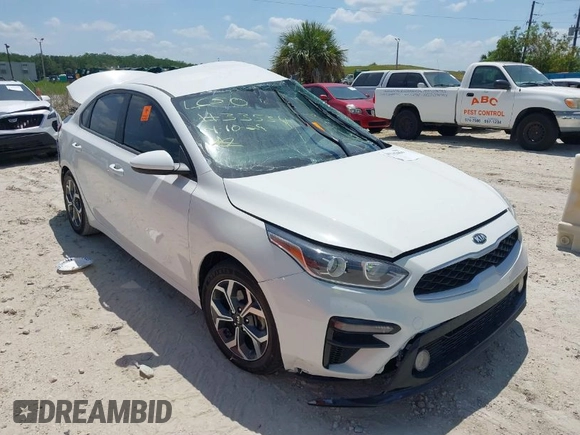 2019 Kia Forte LXS with VIN 3KPF24AD0KE128679, listed as a IAAI auction lot 39235456 with 1 mi miles. Bid and sale history available at carsss.com. Image 1.