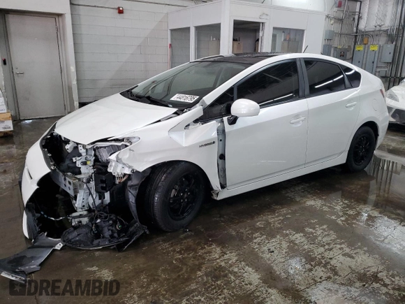 2014 Toyota Prius Four with VIN JTDKN3DU5E1749709, listed as a Copart auction lot 44816795 with 122,679 mi miles and Salvage Title. Bid and sale history available at DreamBid. Image 1.