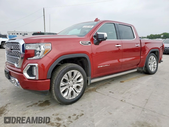 2020 GMC Sierra 1500 Denali z VIN 1GTU9FEL3LZ194035, wystawiony jako Copart lot #57321105 z przebiegiem 52 469 mil mil oraz Szkoda całkowita • Salvage title. Historia ofert i sprzedaży dostępna na DreamBid. Obrazek 1.