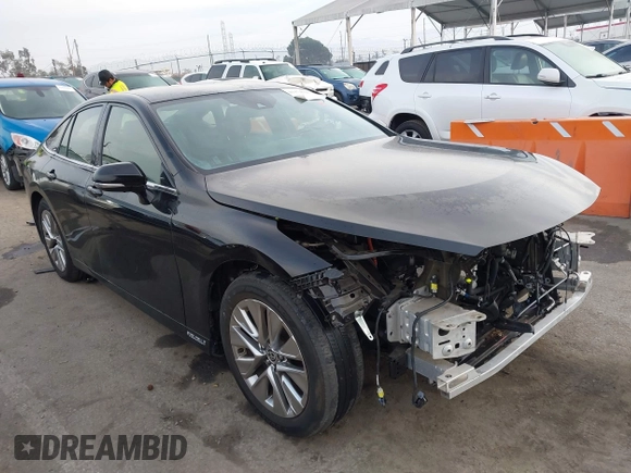 2022 Toyota Mirai XLE with VIN JTDAAAAA8NA005110, listed as a IAAI auction lot 41174928 with 30,151 mi miles and . Bid and sale history available at DreamBid. Image 1.