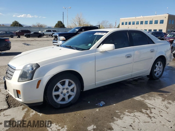2005 Cadillac CTS with VIN 1G6DM56T450168142, listed as a Copart auction lot 50427955 with 102,273 mi miles and Salvage Title. Bid and sale history available at carsss.com. Image 1.