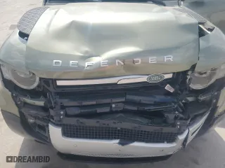 2020 Land Rover Defender SE with VIN SALEP7EU5L2019473, listed as a Copart auction lot 67521544 with 45,490 mi miles and Salvage Title. Bid and sale history available at carsss.com. Image 12.