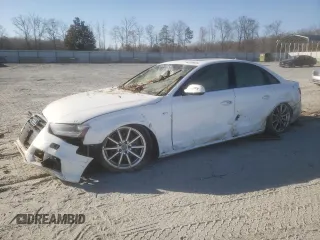 2015 Audi A4 Premium Plus with VIN WAUFFAFLXFN002394, listed as a Copart auction lot 47485925 with 0 mi miles and Salvage Title. Bid and sale history available at carsss.com. Image 1.