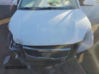 2010 Kia Rio LX with VIN KNADH4A35A6691869, listed as a Copart auction lot 42025785 with 126,381 mi miles and Salvage Title. Bid and sale history available at carsss.com. Image 11.