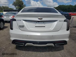 2020 Cadillac CT5 Sport with VIN 1G6DP5RK1L0155856, listed as a Copart auction lot 60001044 with 42,704 mi miles and Non Repairable. Bid and sale history available at carsss.com. Image 6.