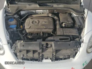 2016 Volkswagen Beetle S with VIN 3VW517AT2GM823862, listed as a Copart auction lot 48981785 with 47,114 mi miles and Salvage Title. Bid and sale history available at DreamBid. Image 11.