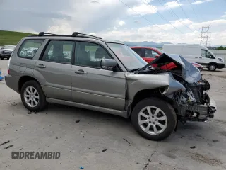 2006 Subaru Forester X with VIN JF1SG65656H709849, listed as a Copart auction lot 59811325 with 198,659 mi miles and Salvage title. Bid and sale history available at DreamBid. Image 4.