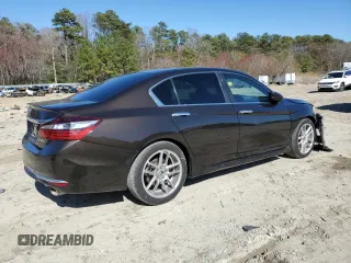 2016 Honda Accord Sport with VIN 1HGCR2F59GA108480, listed as a Copart auction lot 49613955 with 131,612 mi miles and Salvage Title. Bid and sale history available at DreamBid. Image 3.